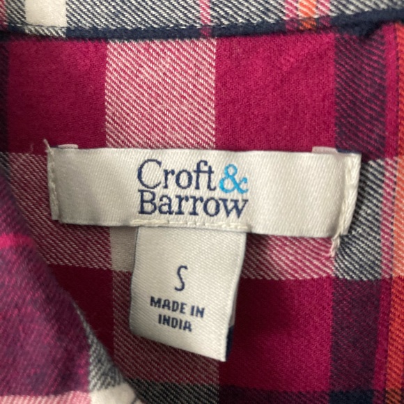 Croft and barrow flannel - Picture 2 of 4